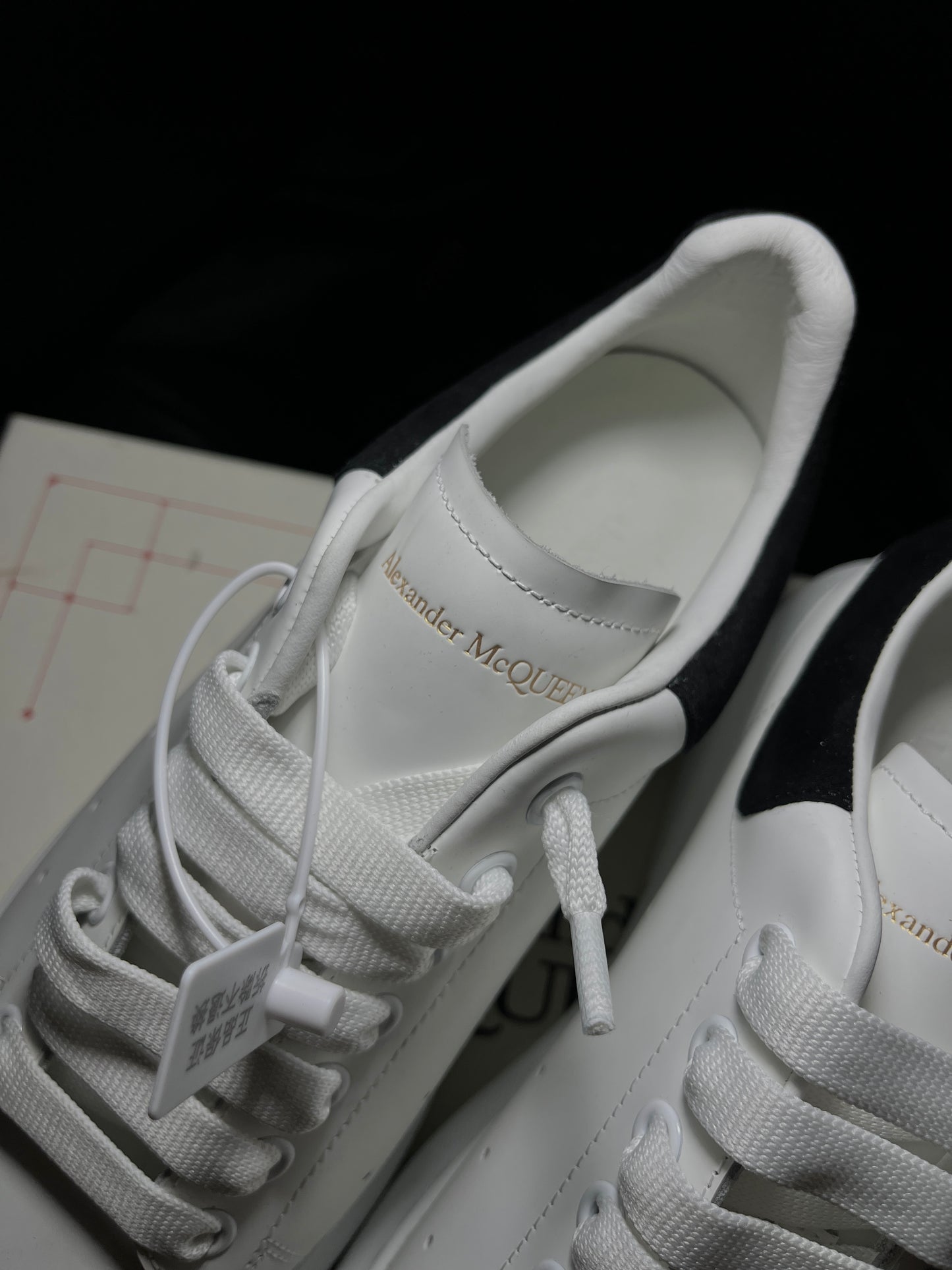 Alexander McQueen Grafiti/Blanco